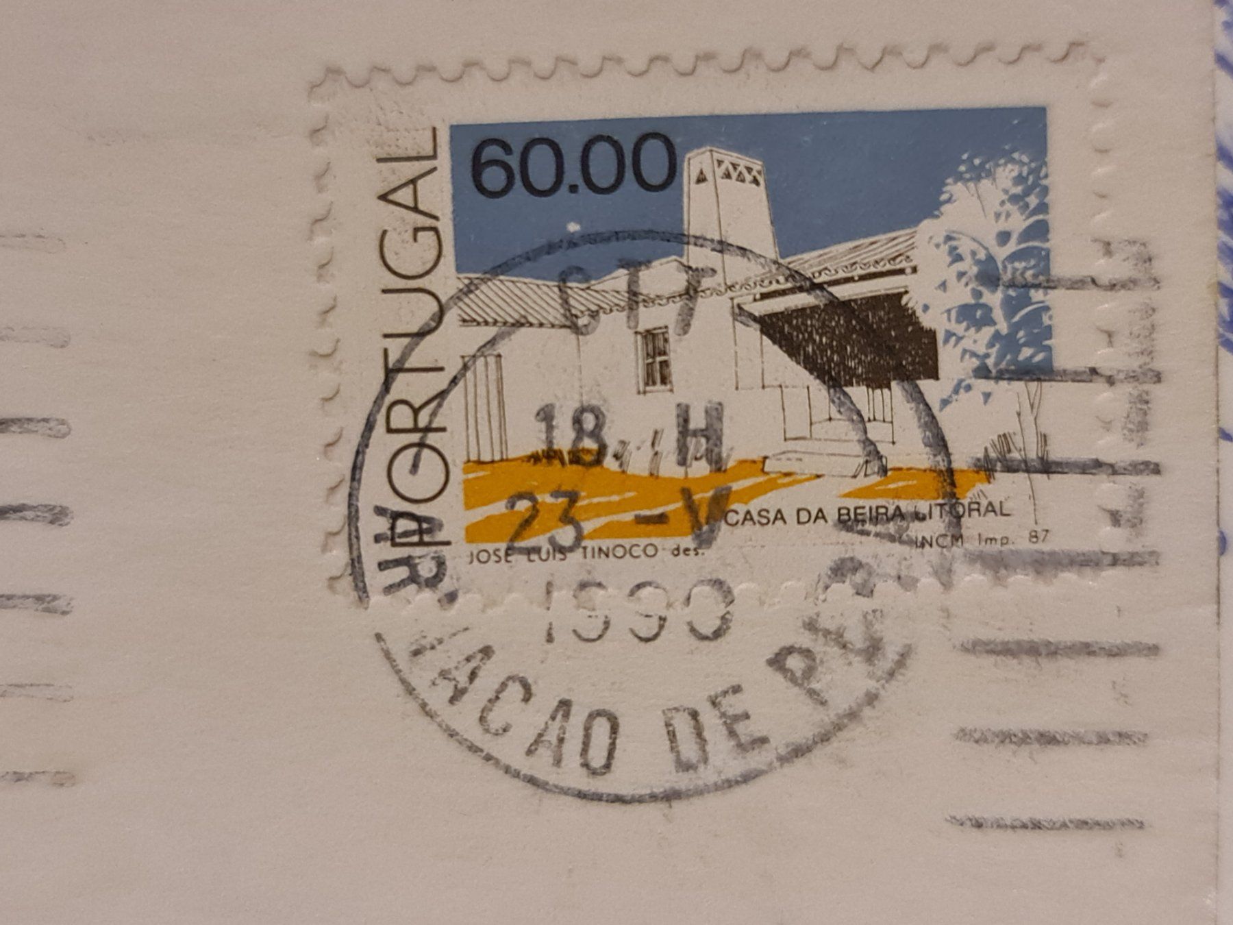 Cartoline postali: Ansichtskarte Algarve Portugal 1990 – Usato da Dintikon venduto da Vexi 1