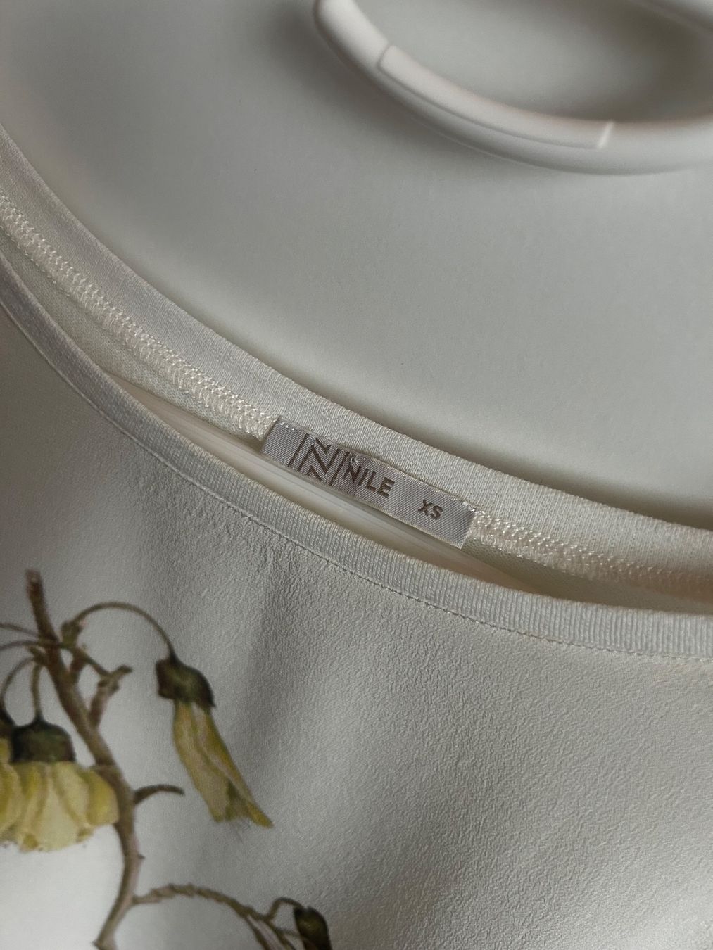 Nile Camicette: Nile Bluse Vorderseite Seide gr xs – Usato da Scherz venduto da Mandarine8 1