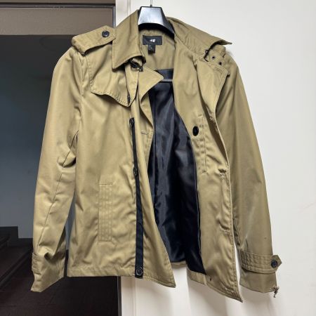 H&M Mantel (Hellolivgrün; Grösse 52 (EU))