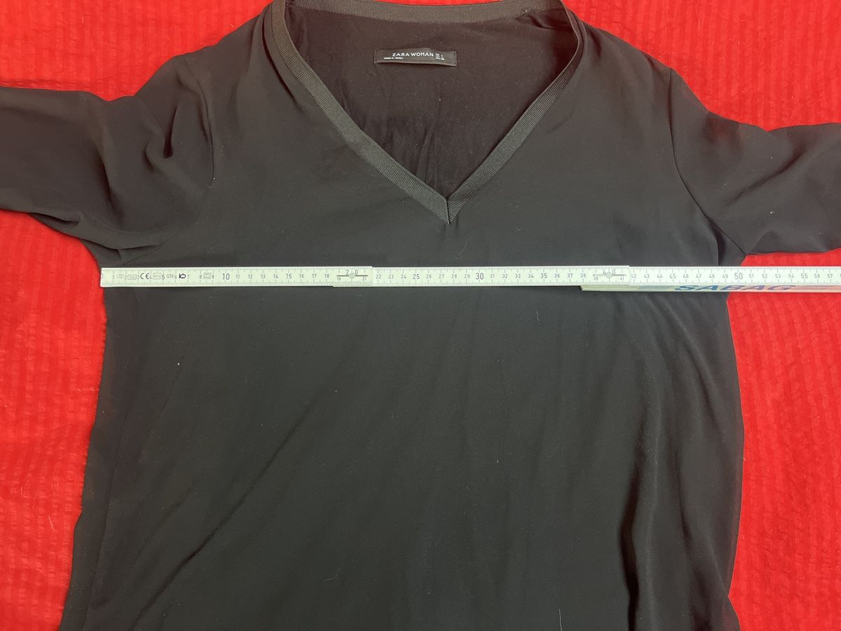 Zara Blusen: Zara woman Bluse schwarz gr. L – Gebraucht aus Kaisten von saleforfun 4