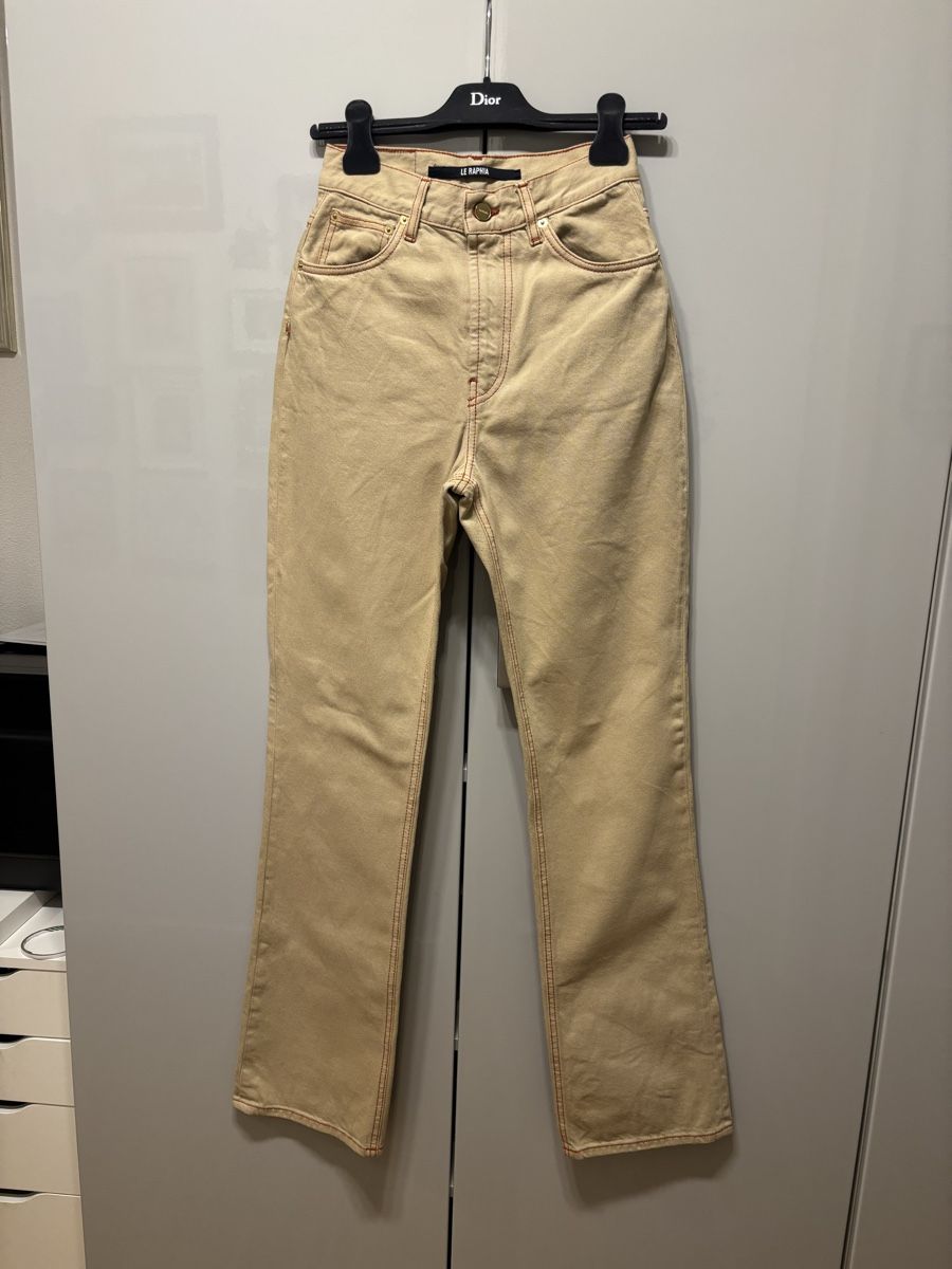 Jacquemus Jeans: Jacquemus Hose Beige, Gr. 27 – D'occasion à Zürich par MSA1980