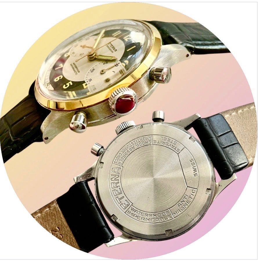 Eterna Montres: Eterna Swiss Vintage Chronograph – D'occasion à lyss par Uhrenparadies 5