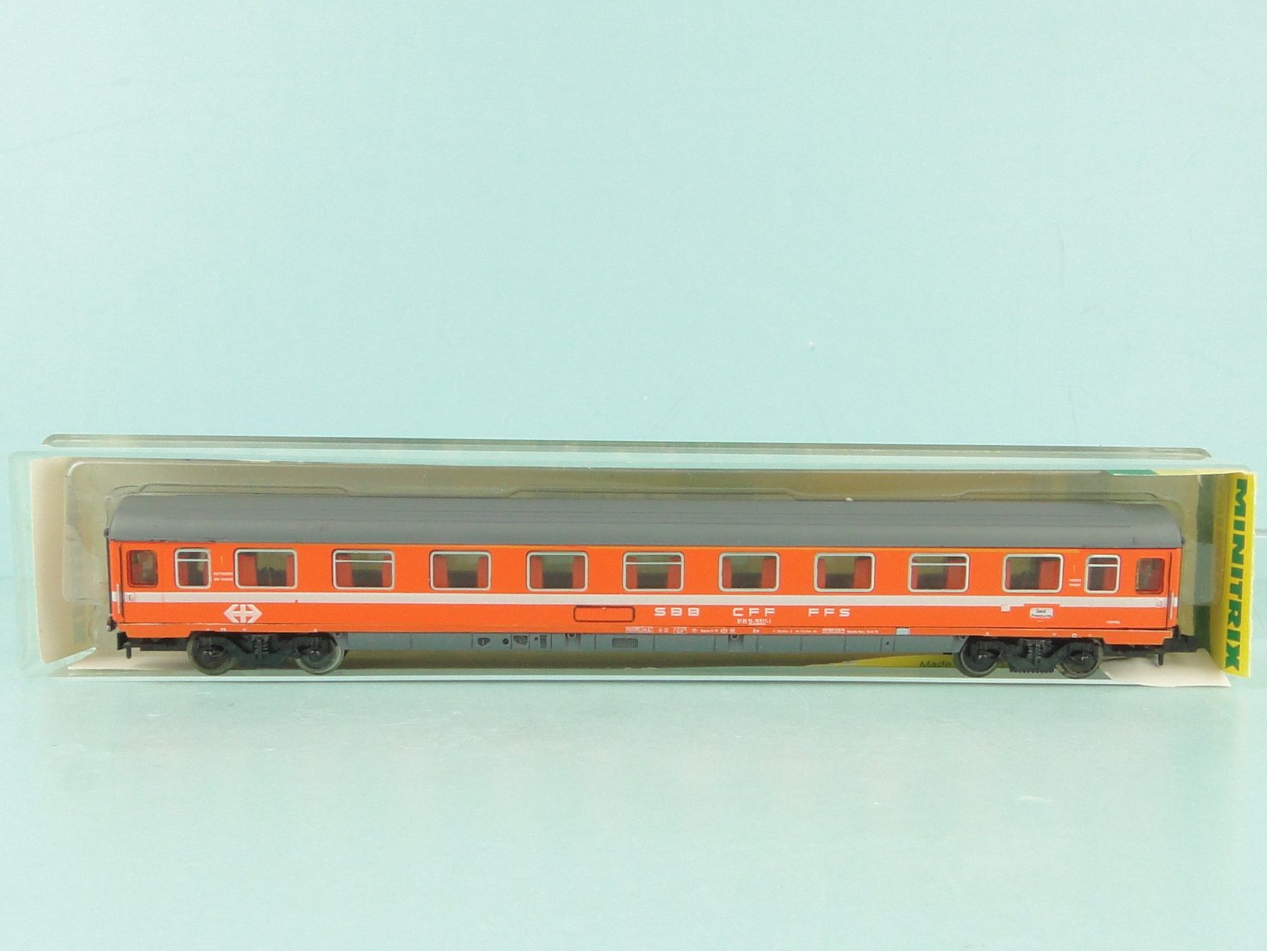 Trix Modellini di ferrovie: Minitrix Spur N 3106 SBB Eurofima – Usato da Bülach venduto da cann11 2