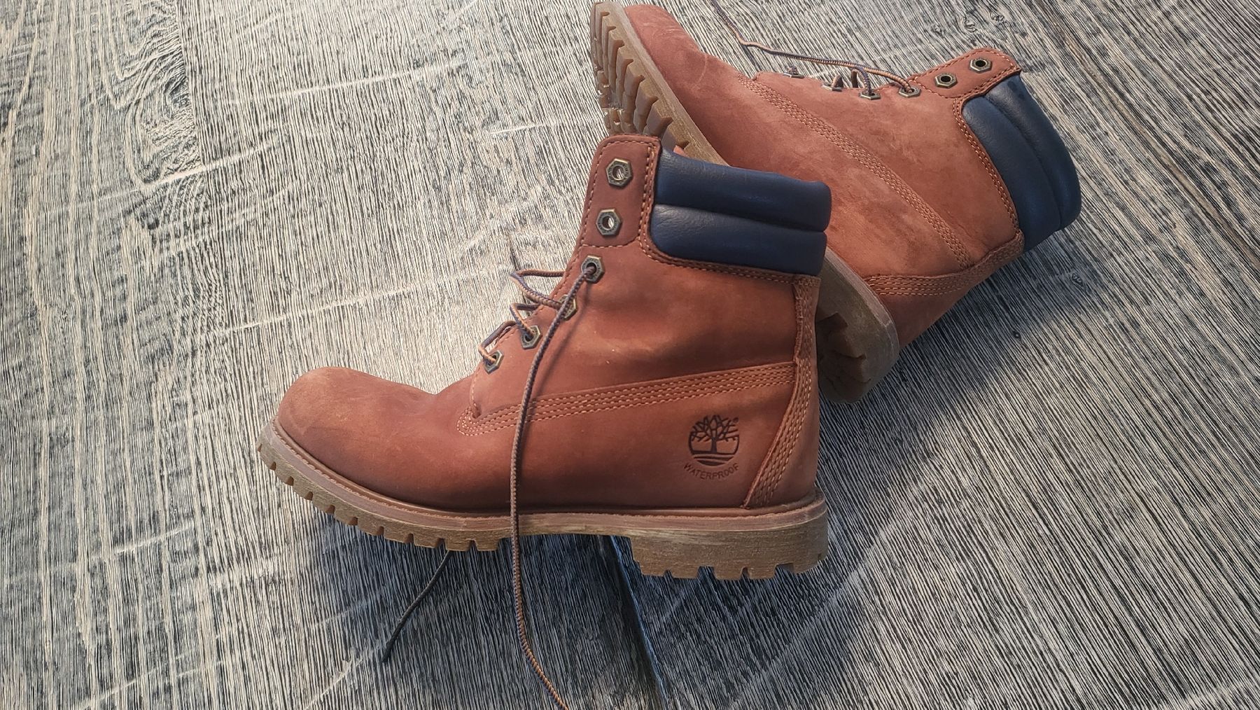 Timberland Herrenschuhe: Timberland Boots Gr. 38, Waterproof – Gebraucht aus Gutenswil von Spomi