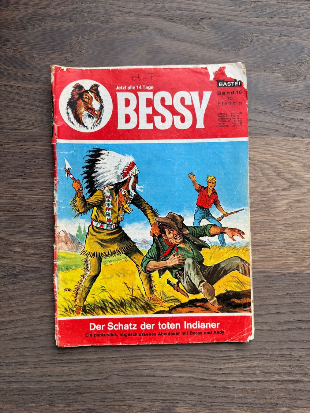 Fumetti: BESSY Nr. 16 – Usato da Münsingen venduto da Sabine87