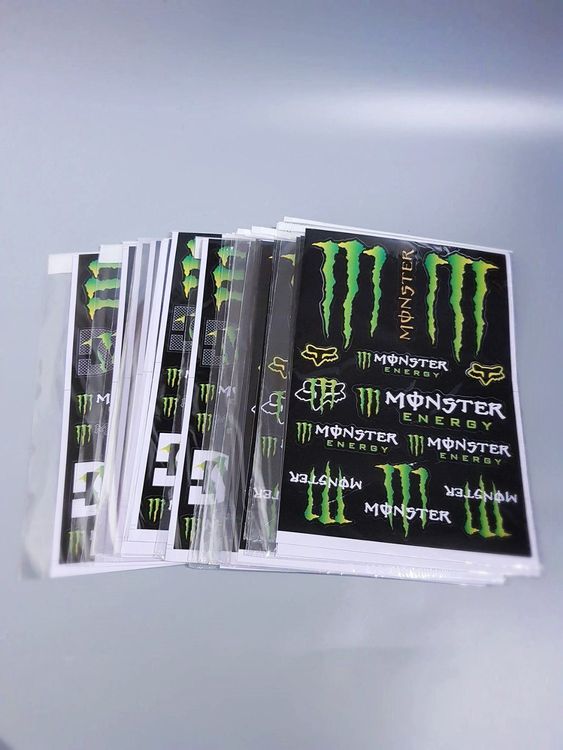 Monster Energy Aufkleber Dekor Set