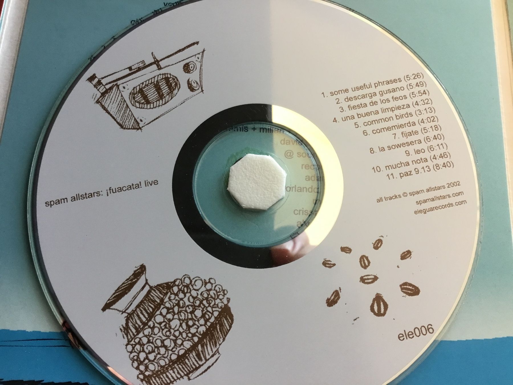 CDs: Spam Allstars - Ifuacata Live CD – Gebraucht aus Thierachern von sweden08 1