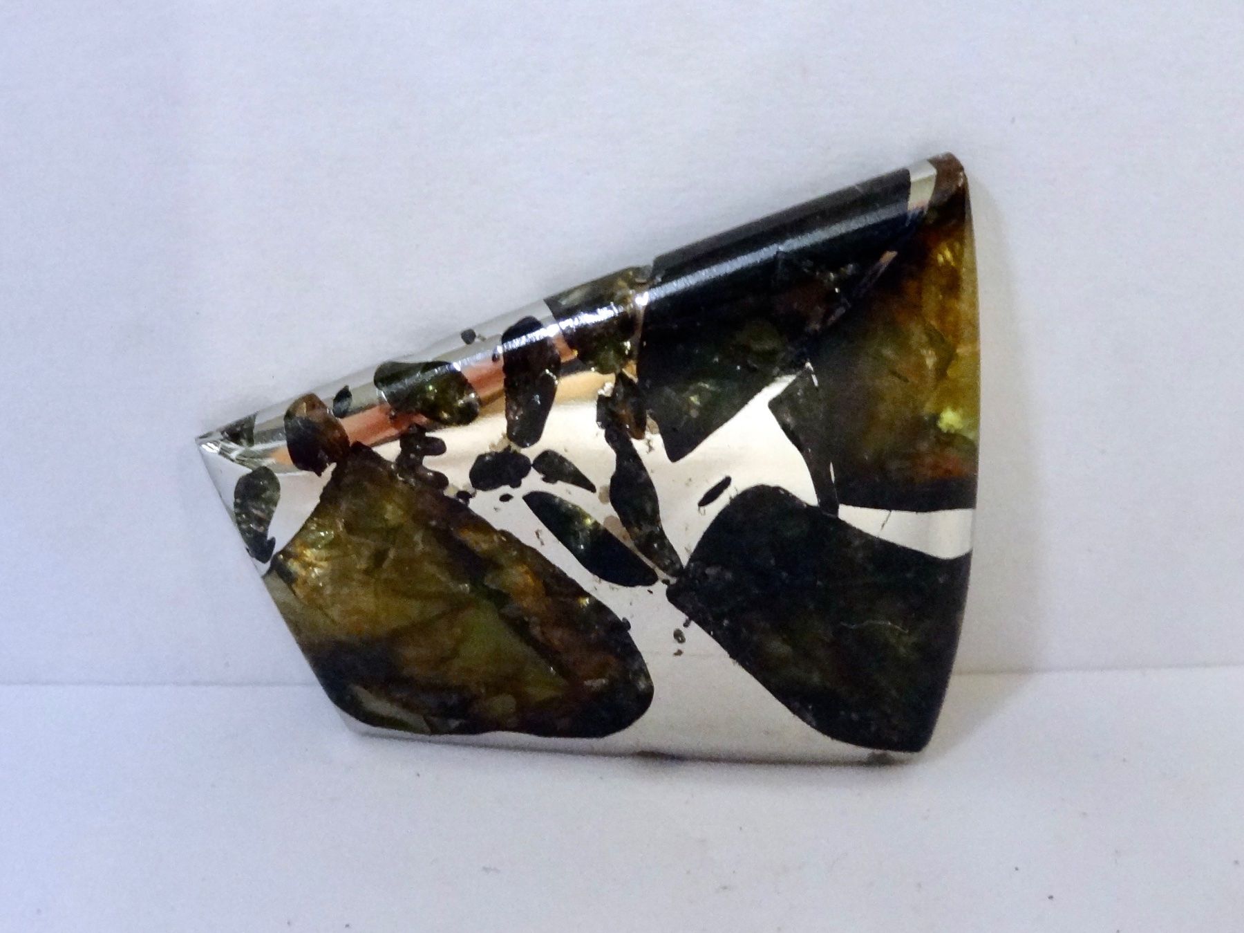 Minerali & Pietre curative: Meteorit PALLASIT Eisen-Stein-Meteorit IMILAC CHILE – Nuovo (secondo la descrizione) da Kerzers venduto da djstarsky73 6