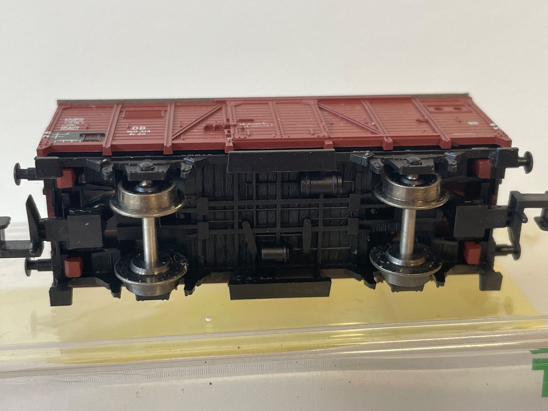 Trix Modellini di ferrovie: Minitrix 15173-25 Gedeckter Güterwagen DB – Nuovo (secondo la descrizione) da Wilderswil venduto da Modellbahn-Shop-Moll 4