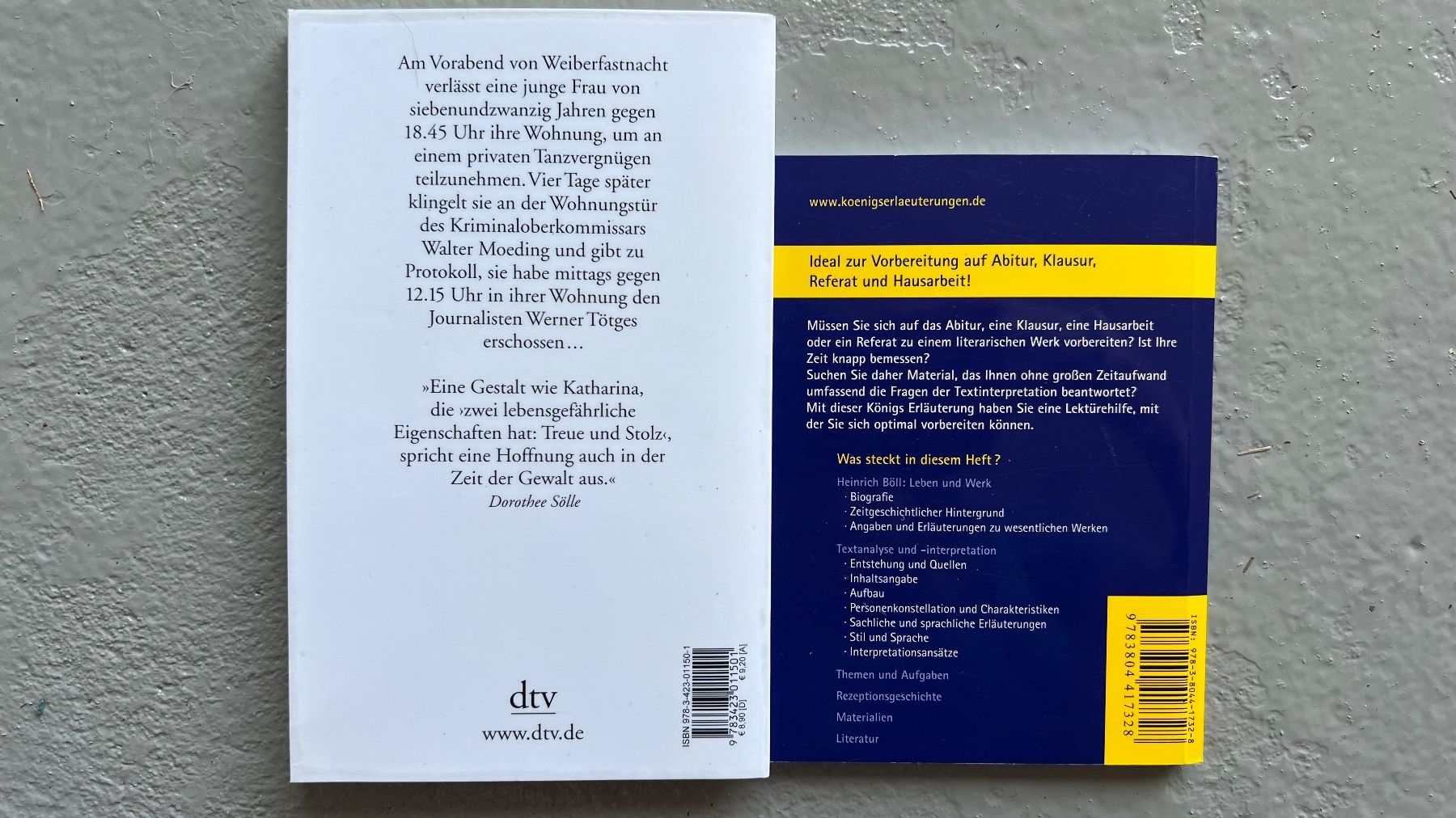 Livres: Die verlorene Ehre der Katharina Blum – D'occasion à Ebmatingen par lwe_x6h5 1