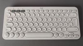 Logitech K380 Bluetooth Tastatur Weiss – Top Zustand