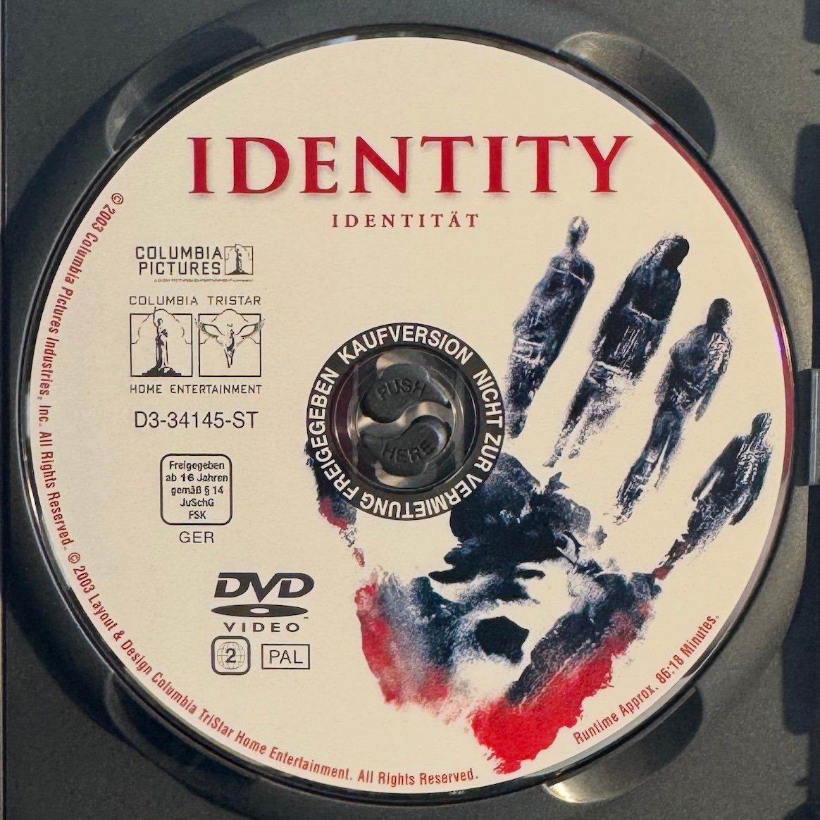 Tutti i DVDs: DVD  IDENTITÄT – Usato da Wisen venduto da gigisna 1