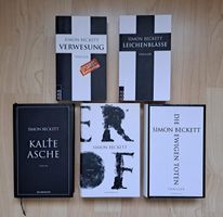 5x Thriller, Büchersammlung, Simon Beckett