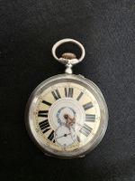 Antike Taschenuhr, Silber, Handaufzug, Rarität!