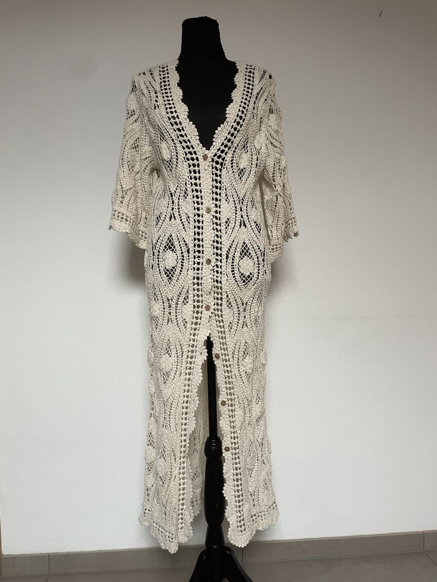 Vestiti: Boho Maxiweste / Kleid in Häkeloptik – Nuovo (secondo la descrizione) da Sigriswil venduto da ck56 3