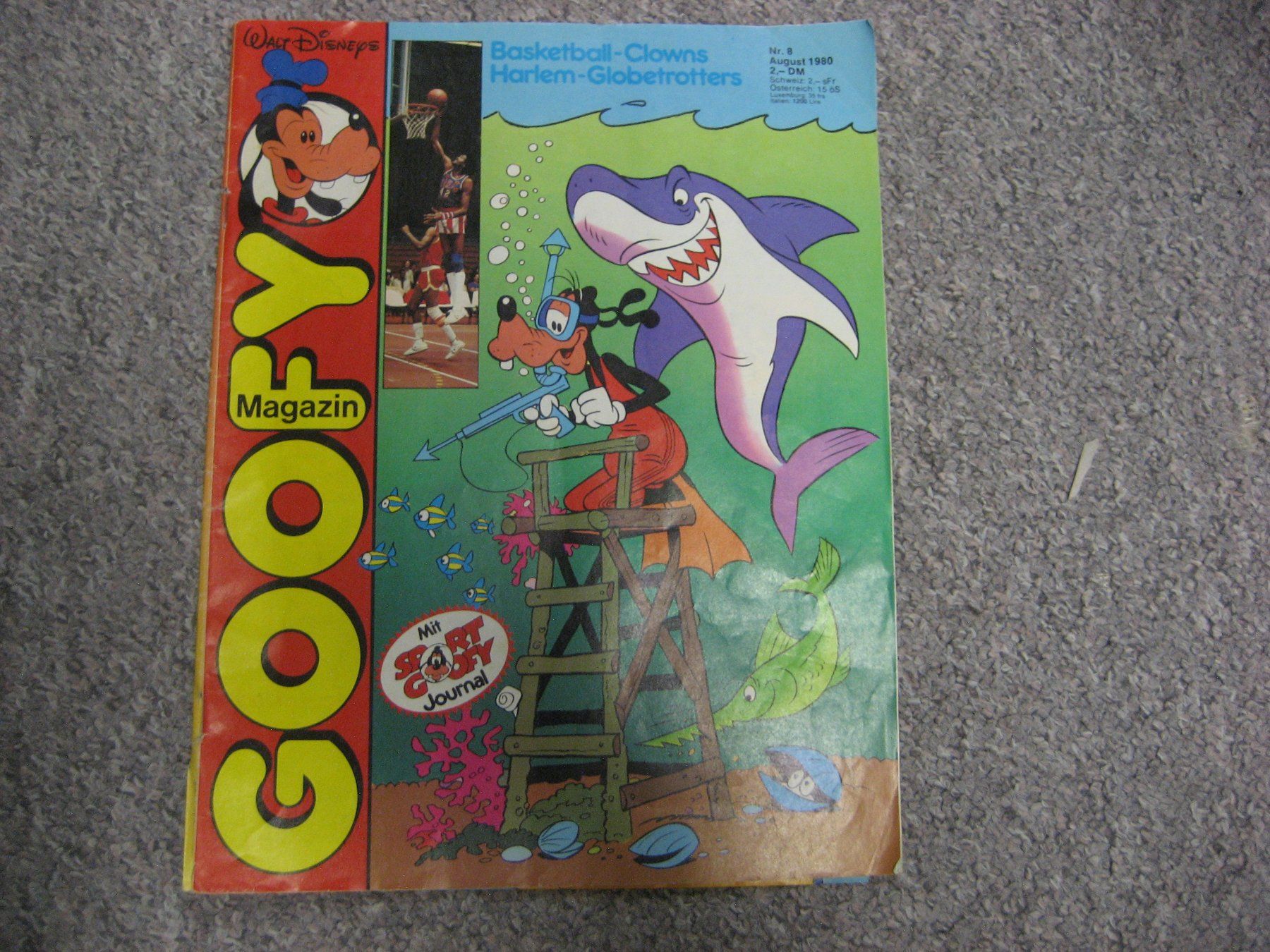 Fumetti: Goofy Magazin 8/1980 – Usato da Bottighofen venduto da Spiderman61