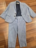 H&M Festlicher Anzug Junge Gr. 92 Hellblau Hochzeit K25