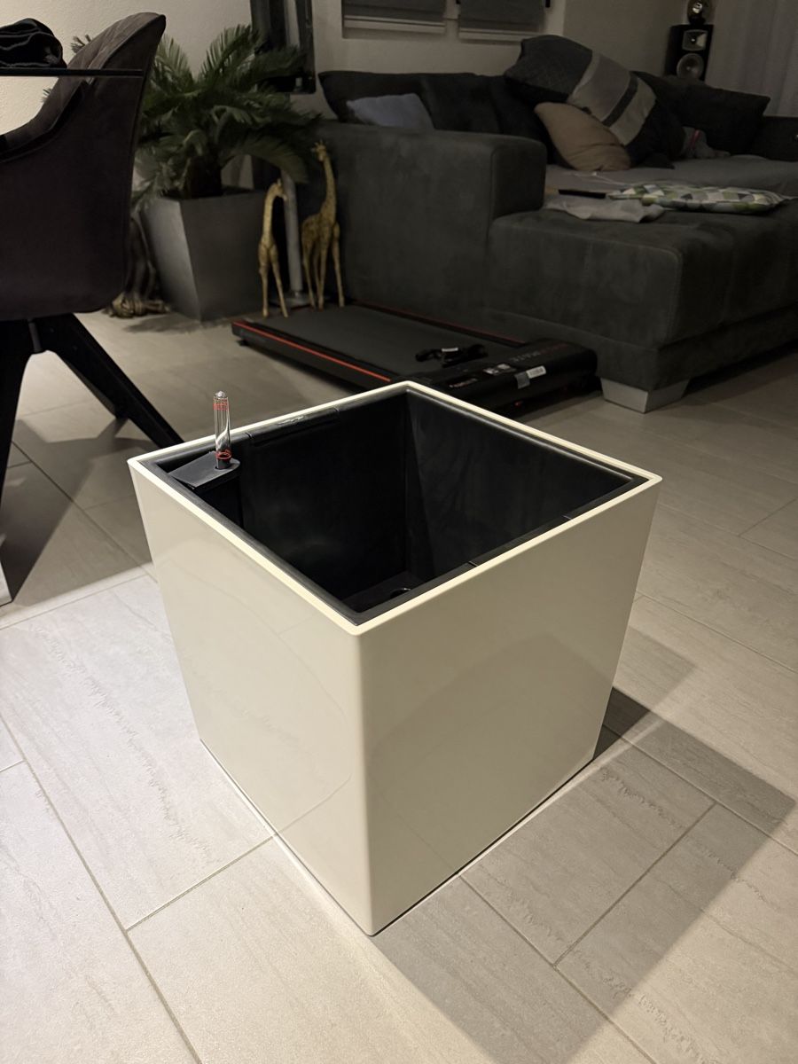 Lechuza Vasi per fiori: Lechuza Pflanzgefäss Cube weiss neu – Nuovo (secondo la descrizione) da Dällikon venduto da luescher1992 6