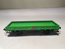 Märklin Niederbordwagen grün, AC Achsen