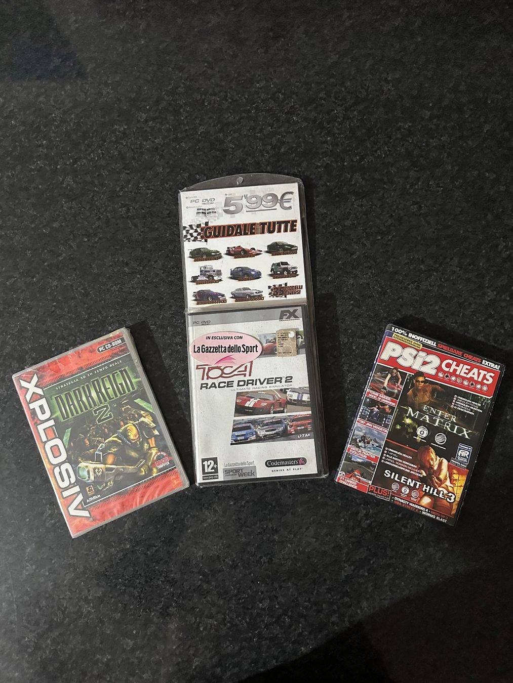 Spiele: Videogiochi PC e PS2 Dark Reign, TOCA Race Driver 2 – Neu (gemäss Beschreibung) aus Sementina von Simo.Auto