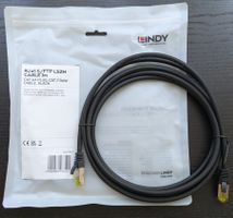 Lindy Netzwerkkabel RJ45 S/FTP 3m schwarz neu