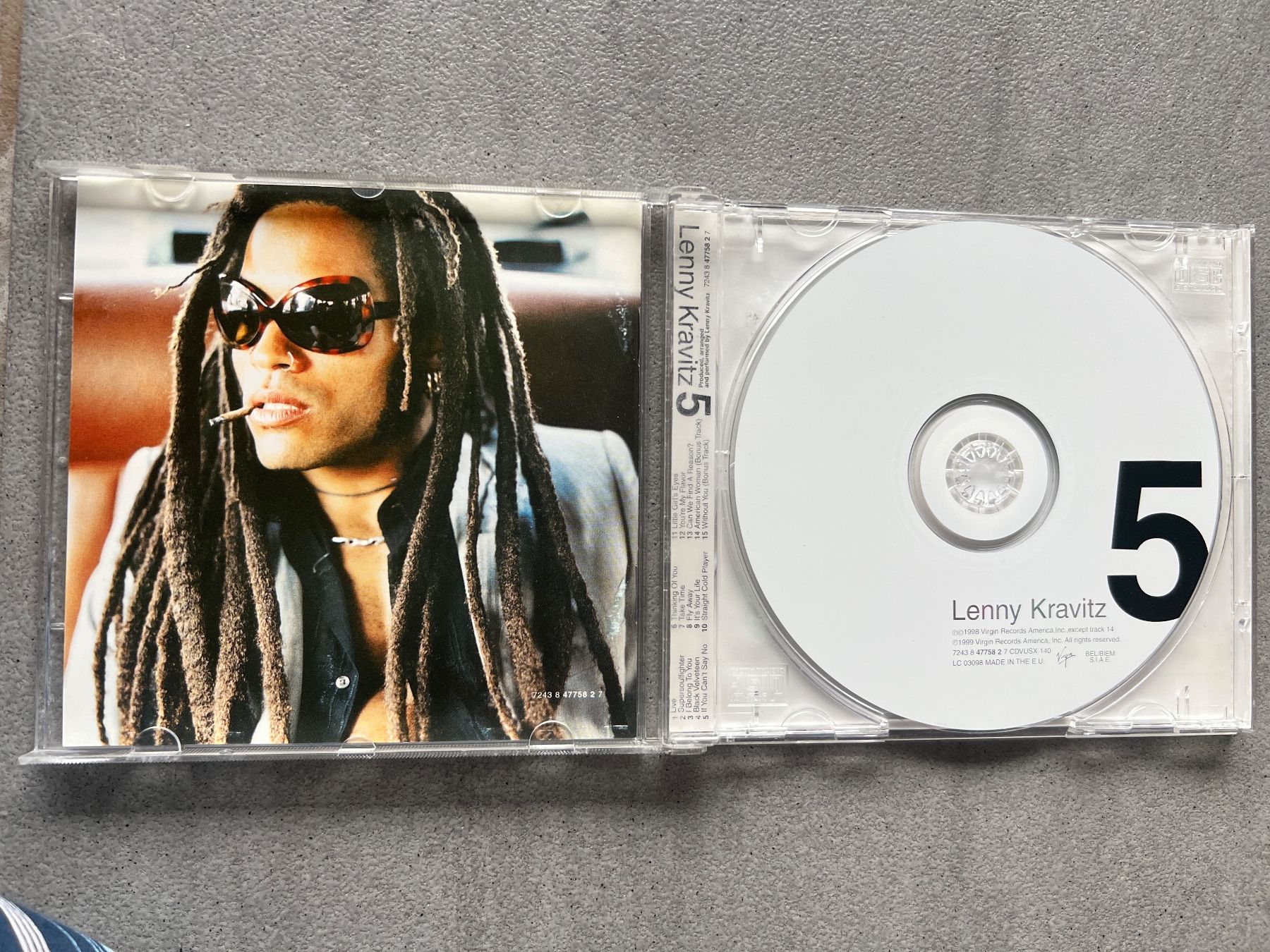 CD: Lenny Kravitz « 5 » – Usato da Bouveret venduto da Feelgoodtrading 2