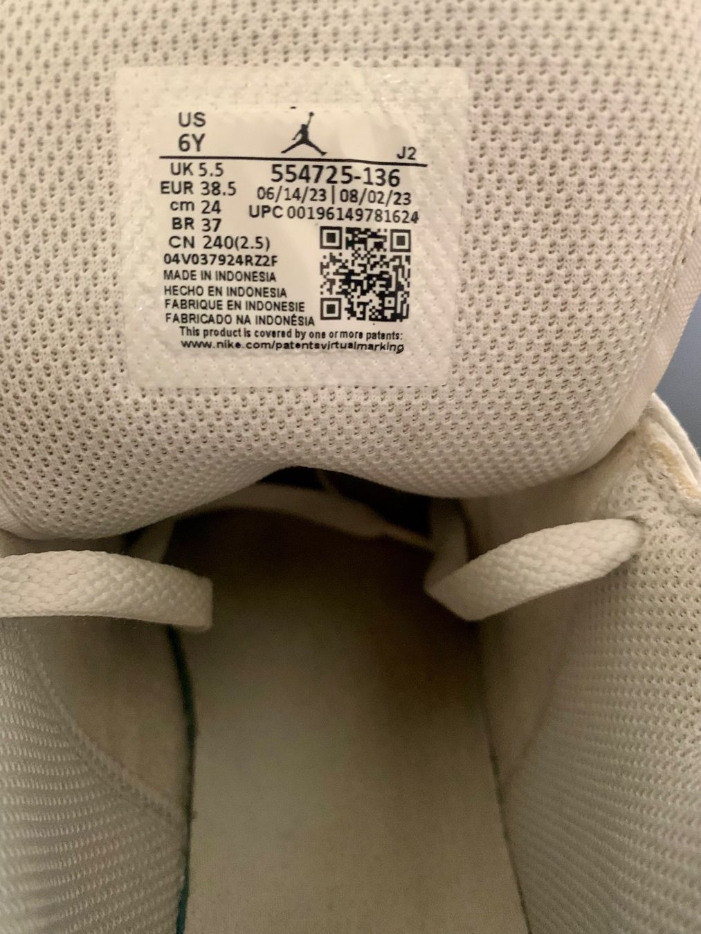 Jordan Scarpe da uomo: Schuhe AIR Jordan 1 weiss original – Usato da zürich venduto da fige02 5