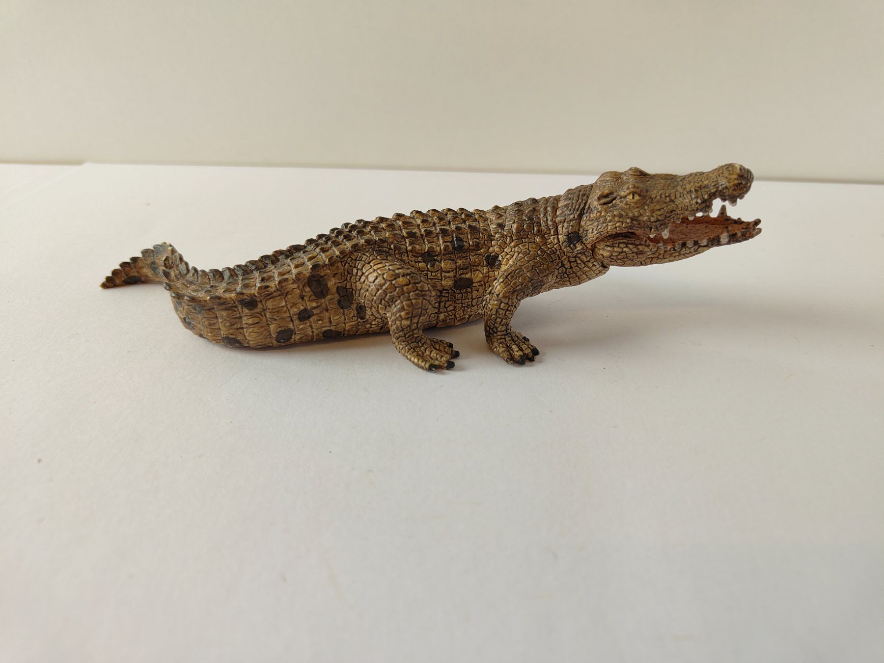 Schleich Statuette: Schleich Krokodil Wild Life Zoo Wassertiere – Usato da Thalwil venduto da FigurenFreunde 1