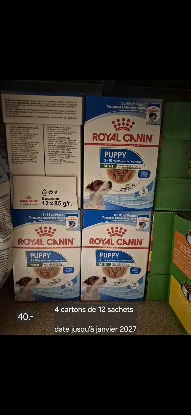 Royal Canin Mangimi: pâté royal canin puppy – Nuovo e nell'imballaggio originale da Massongex venduto da Sara__1824