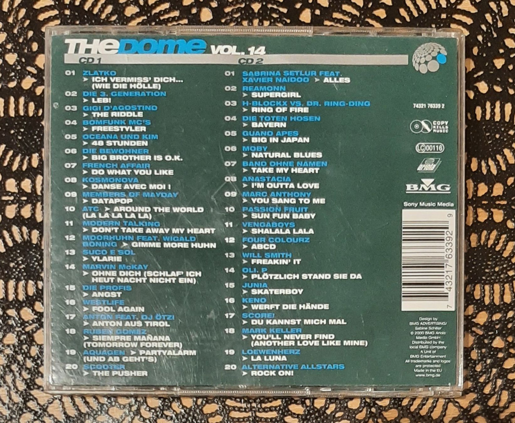 CD: The Dome Vol. 14, Doppel-CD 2000, Hit Compilation, Sampler – Usato da Amriswil venduto da Celini3 1