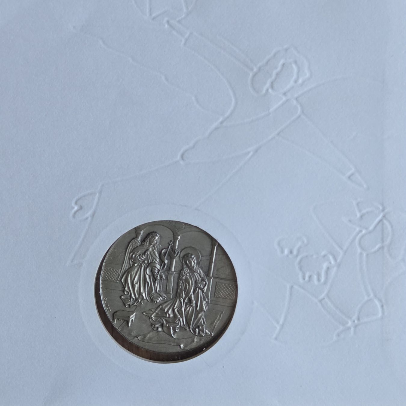 Medaillen: Silbermedaille Weihnachten 1989 – Gebraucht aus Stans von Ducati16 4