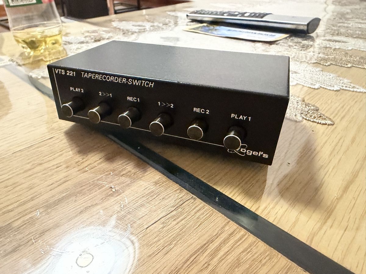 Aufnahmegeräte: Vogel's VTS 221 Taperecorder Switch – Gebraucht aus Trimbach von SABO-61 4