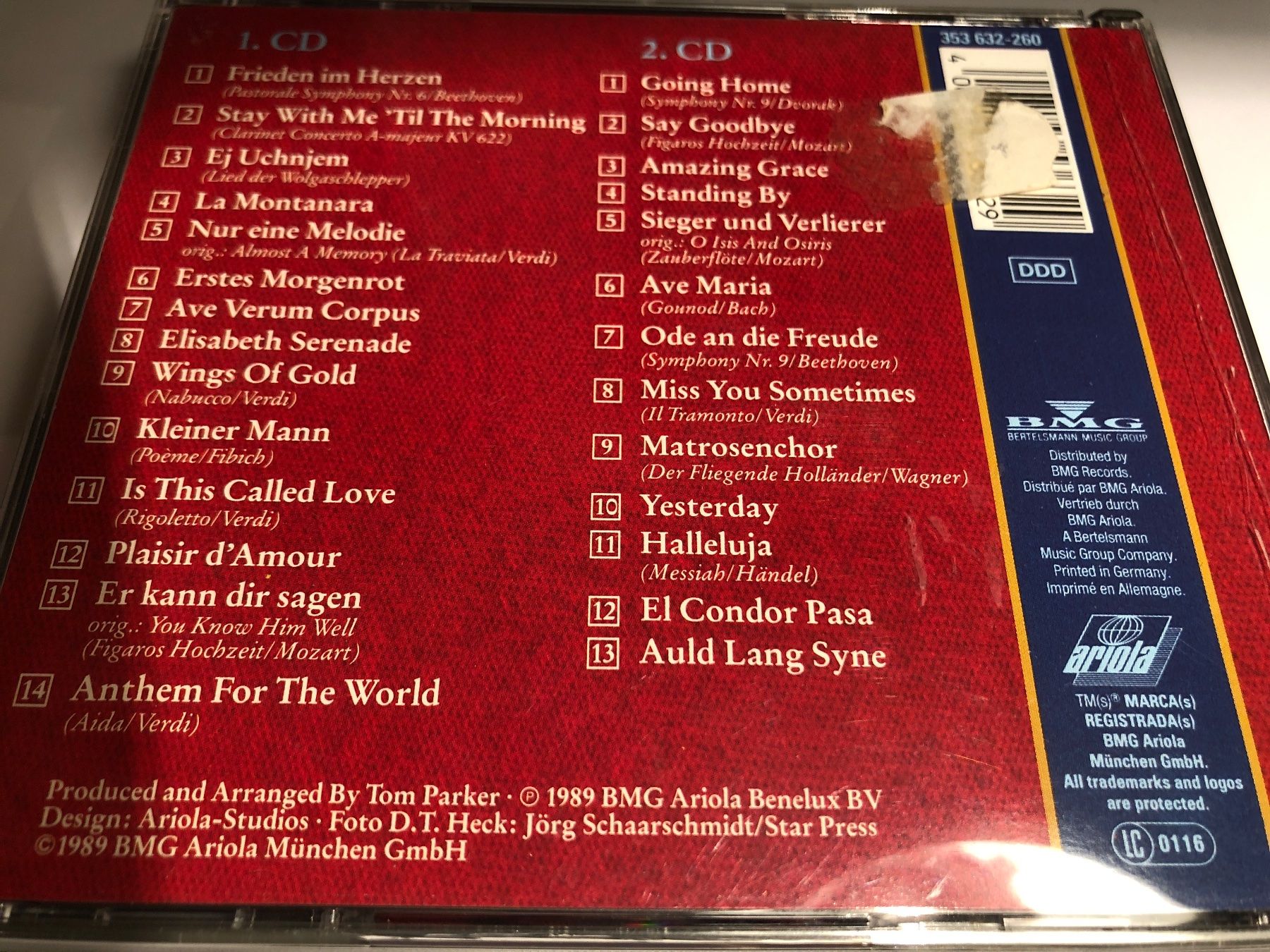 CD: das europäische Wunschkonzert – Usato da Arth venduto da Vrecam51 1