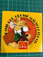 McDonald’s-Werbeaufkleber für „Basil, der große Mäusedetekti