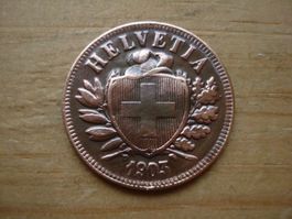 (N1) 2 Rappen  1903  VZ
