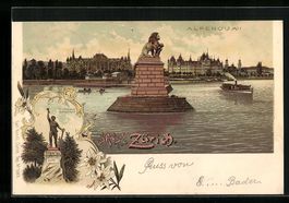 Litho Zürich, Blick auf den Alpenquai, 