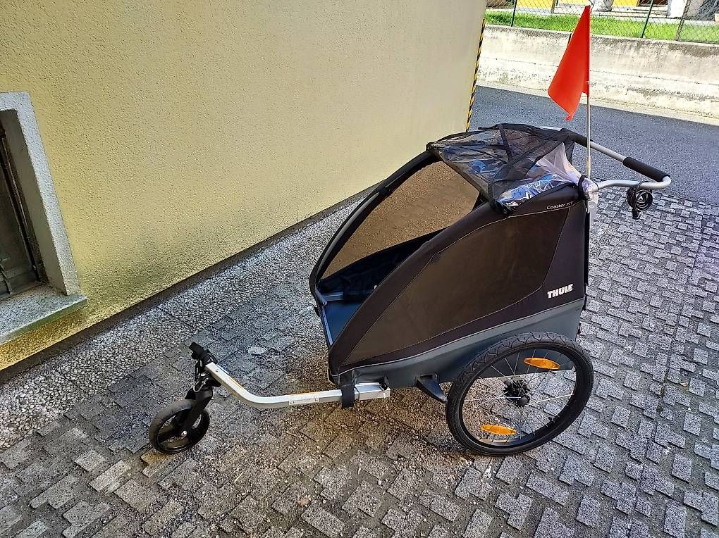 Thule Rimorchi: Carrello per bici Thule – Usato da Cugnasco venduto da Taz25 1