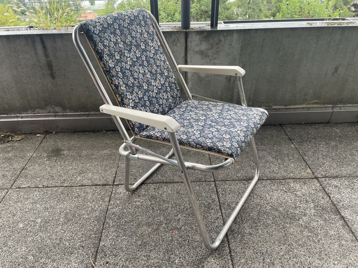 Sedie: Chaise de Camping Pliante Vintage – Usato da Vallamand venduto da Bricbracbroc82 1