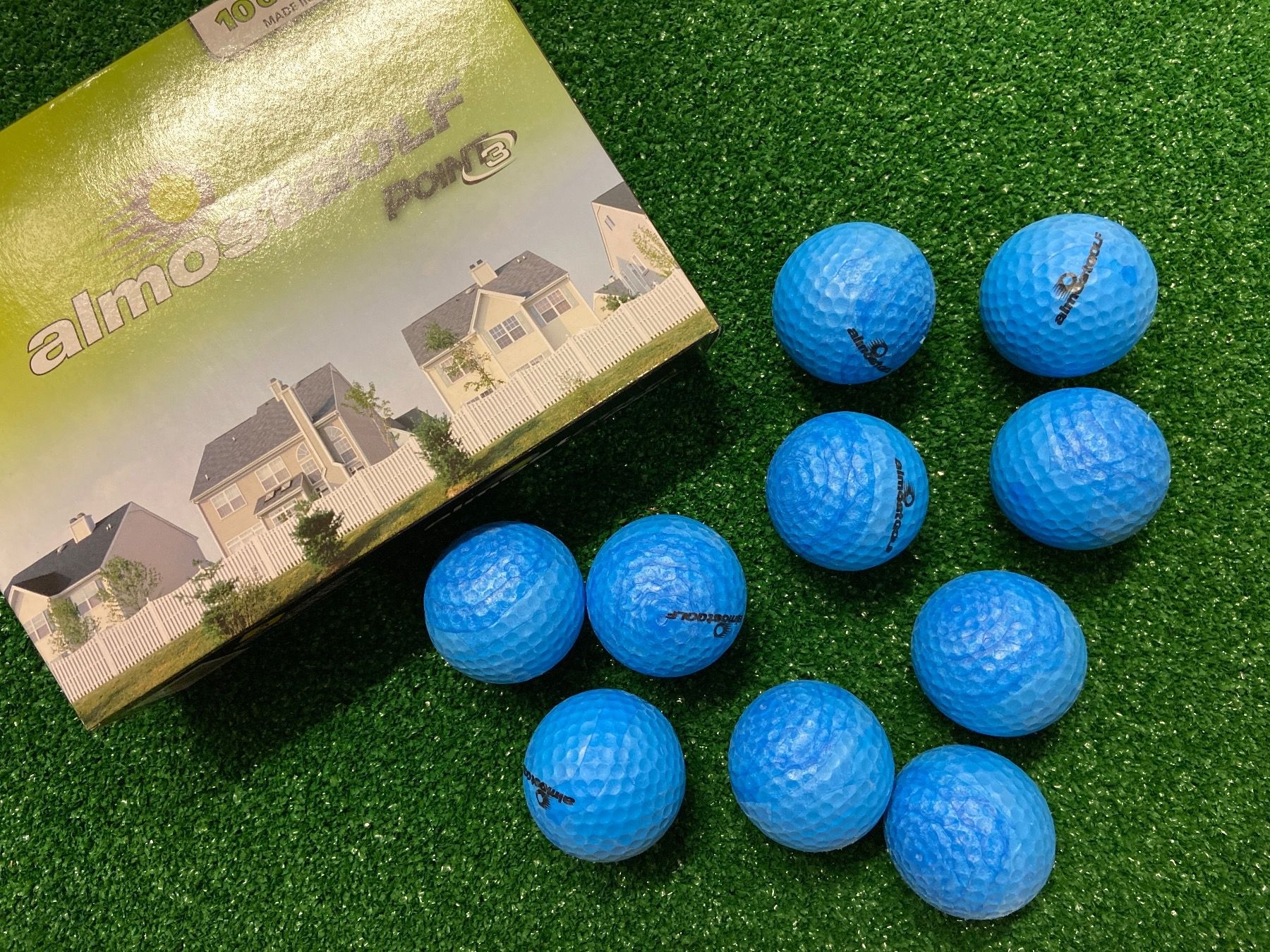 Bälle: almostGOLF - Training & UrbanGolf & CrossGolf & XGolf Bälle – Neu und originalverpackt aus Frauenfeld von golfdude 2