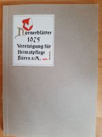 Hornerblatt 1975 Diessbach Verein. Heimatpflege Büren a/A,