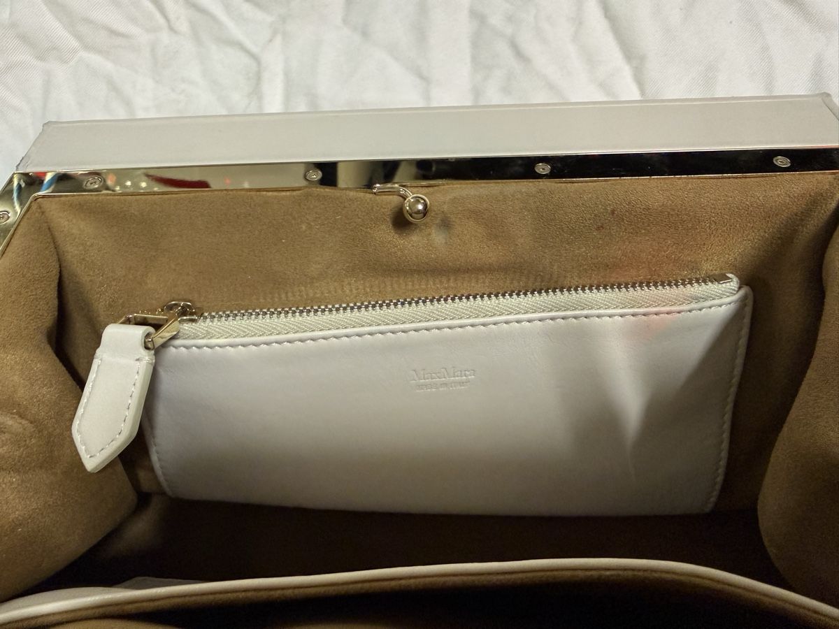 Max Mara Taschen für Damen: Max Mara Handtasche Leder Beige  – Gebraucht aus Zürich von daki81 7