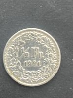 -.50 Silber CH Jahr 1921