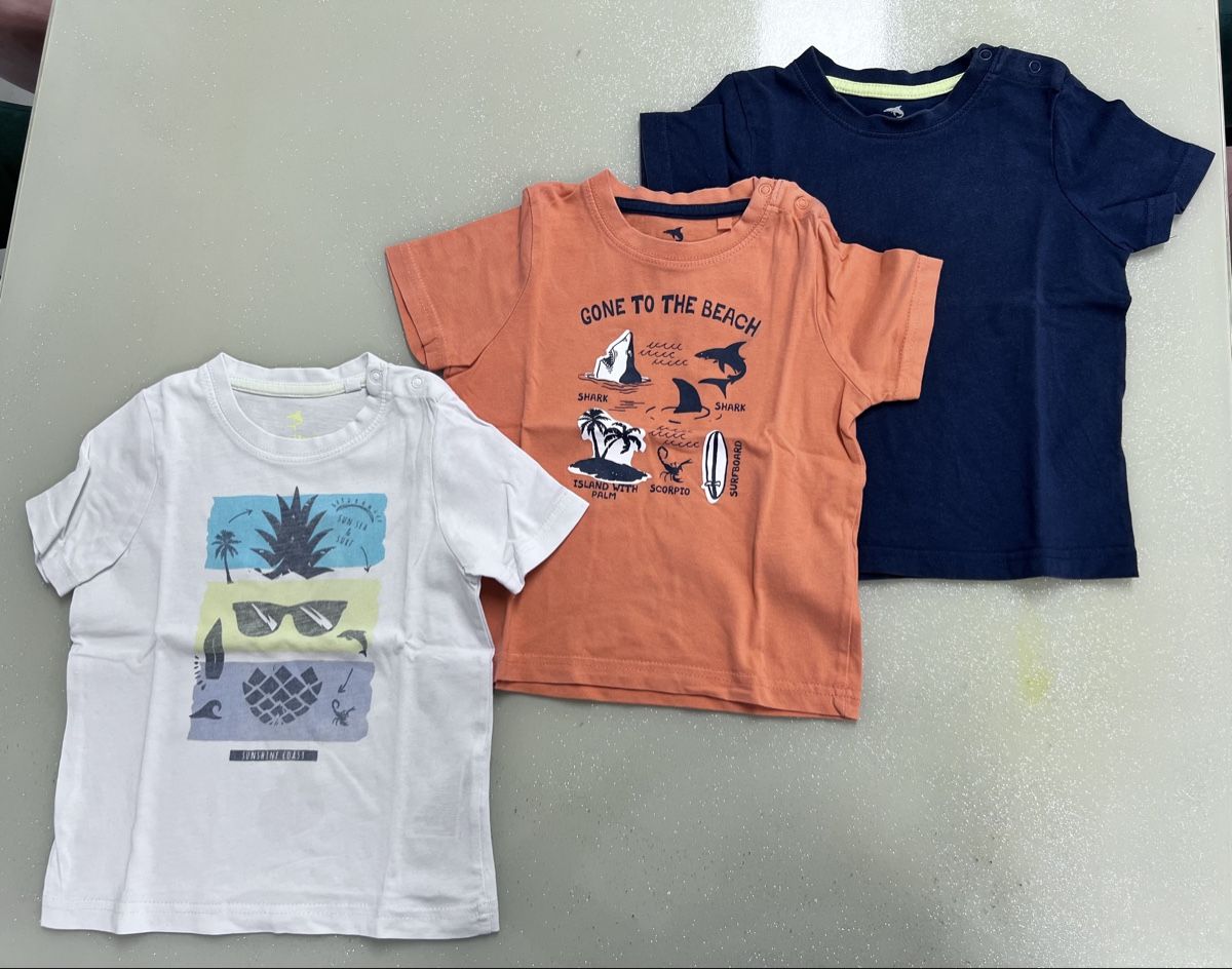 Lupilu Camicie, T-shirt & Polo: T-Shirts 3er-Pack Grösse 86/92 – Usato da Port venduto da Selvaggi_Acquisti