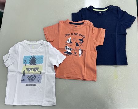 T-Shirts 3er-Pack Grösse 86/92