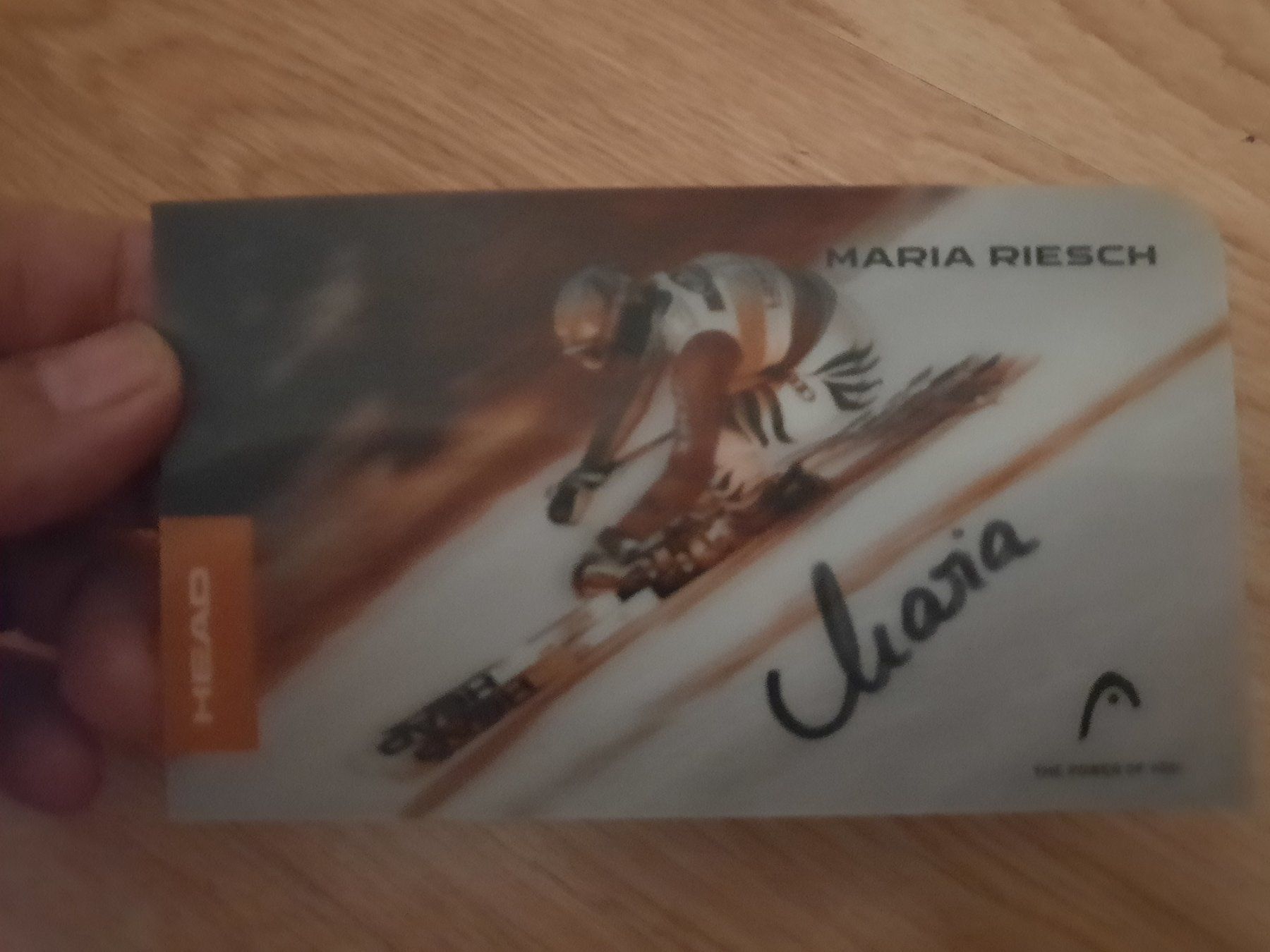 Autografi: Maria Riesch / deutsche Skirennfahrerin – Usato da Worben venduto da ersa01 1