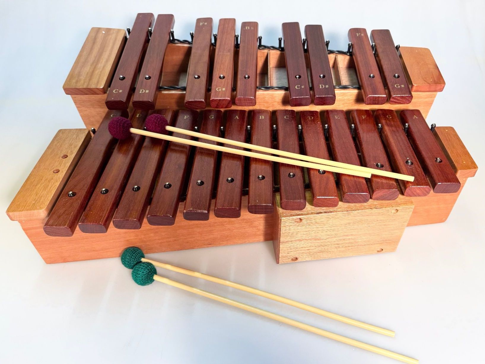 Strumenti musicali: Xylophon,  2-reihig, C2 - A3 – Nuovo (secondo la descrizione) da Schaffhausen venduto da outlet-music 2