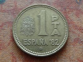 ESPAGNE  1  Pesetas  1980