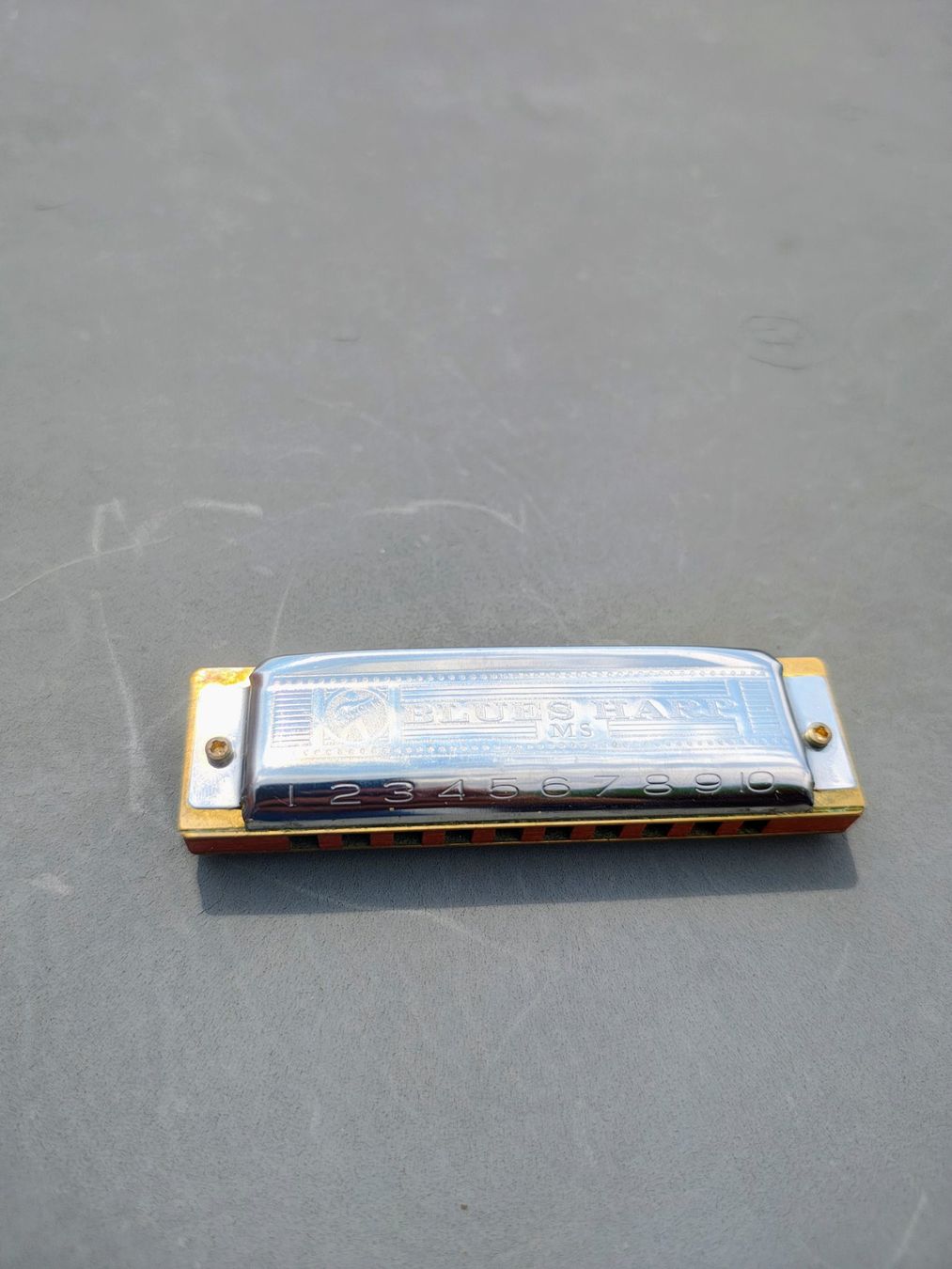 Hohner Musikinstrumente: Hohner Blues Harp Mundharmonika – Neu (gemäss Beschreibung) aus Trin von KochGR07 1