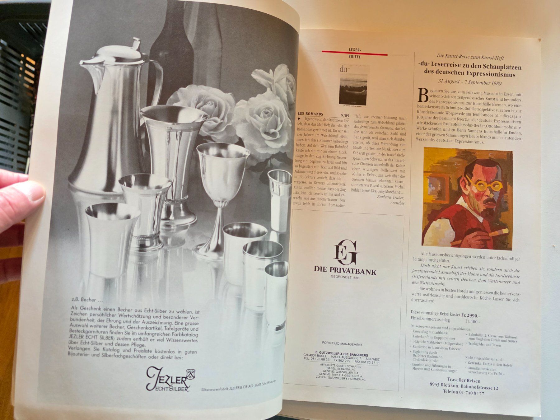 Libri: Zeitschrift DU - Juli 1989 - Expressionismus – Usato da Walterswil BE venduto da Lonitti 6