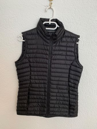 Kjus echte Daunen Weste Gilet schwarz Gr. S / 36